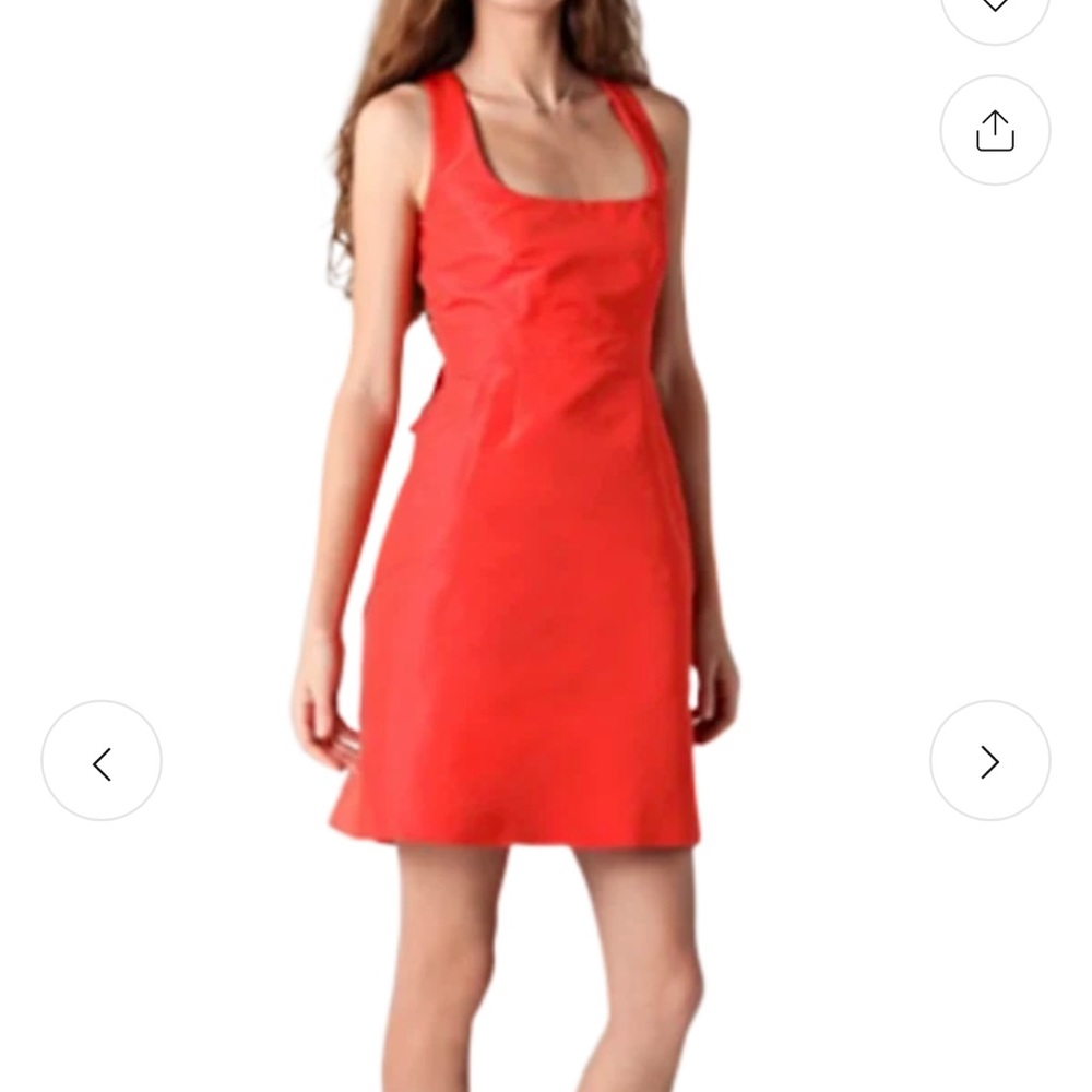 RED Valentino Bow Back Sleeveless Mini Dress Size 46